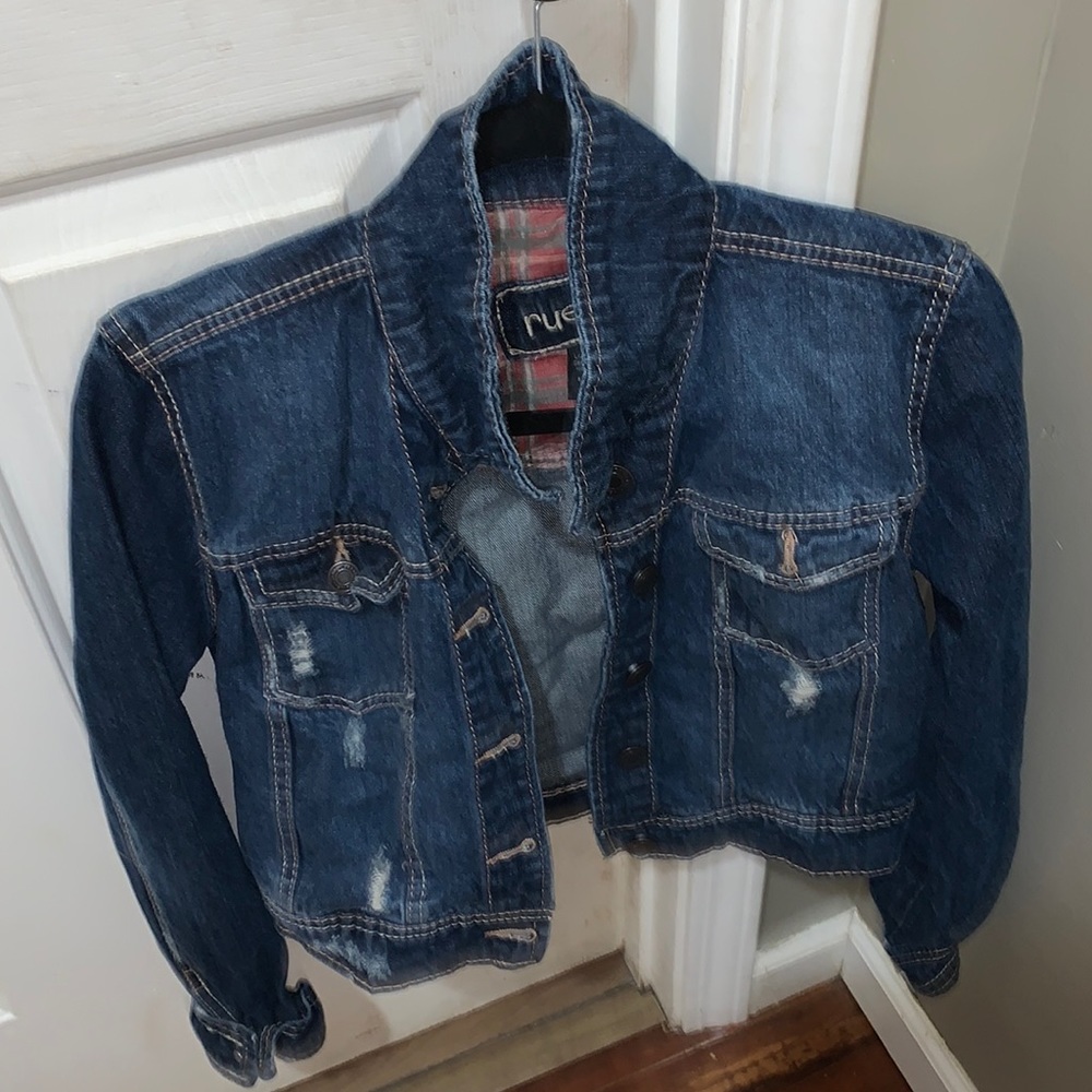 rue 21 blue jean jacket